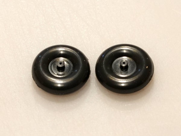 22mm Plastic Wheels (Pair)