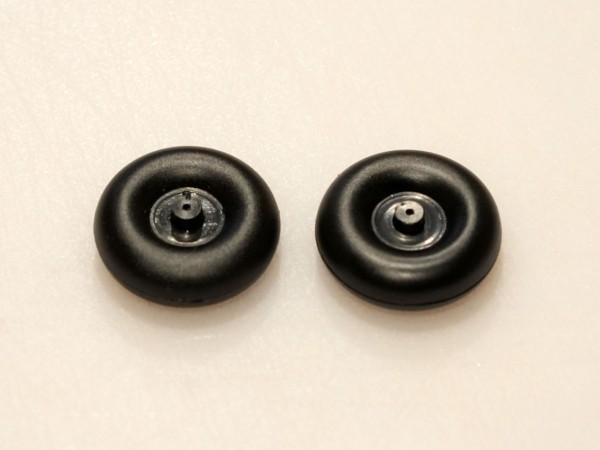 25mm Plastic Wheels (Pair)