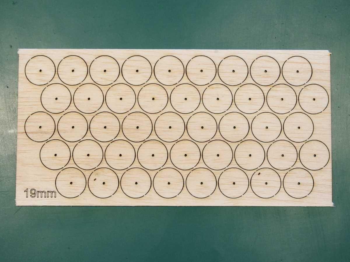 19mm Balsa Wheel Blanks