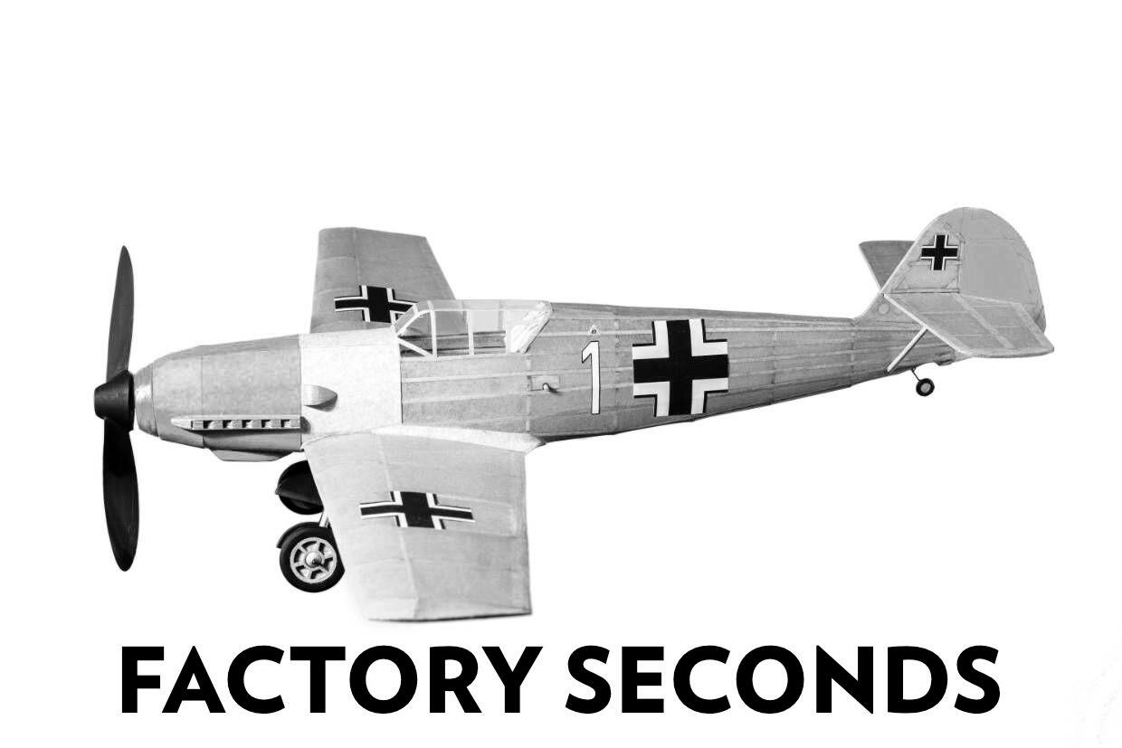 Factory Seconds Messerschmitt ME-109 Balsa Kit
