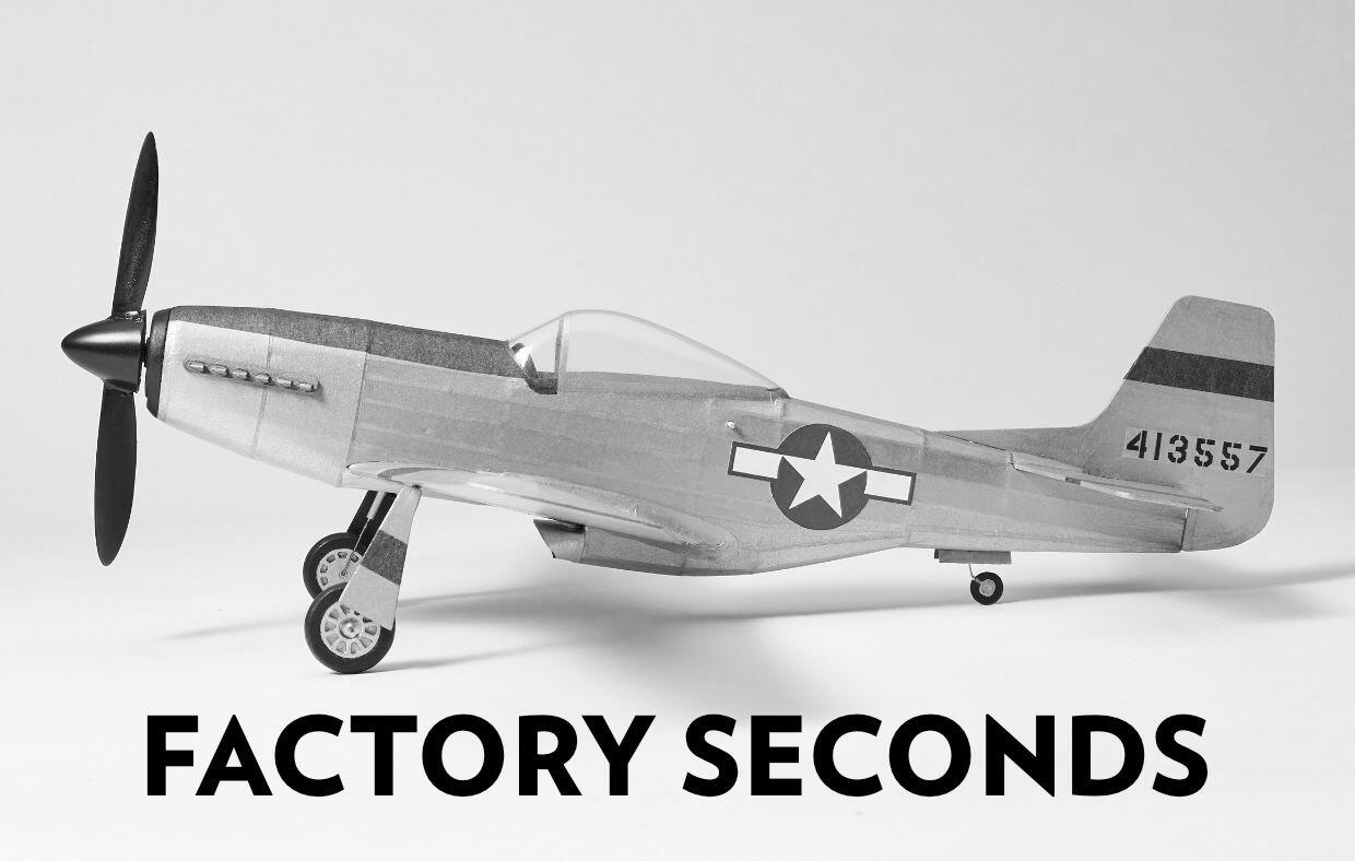 Factory Seconds P-51D Mustang Balsa Kit
