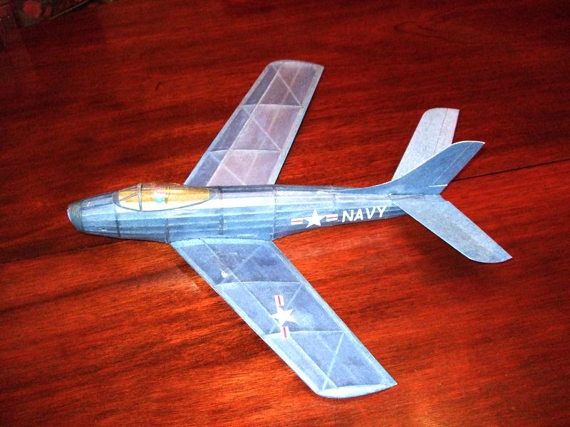 KK F-86 Sabre - 15'' Replica Balsa Kit
