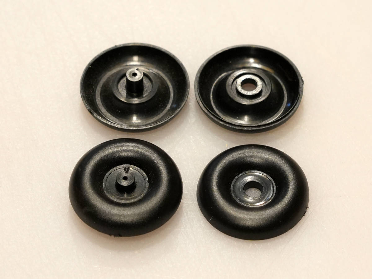 25mm Plastic Wheels (Pair)