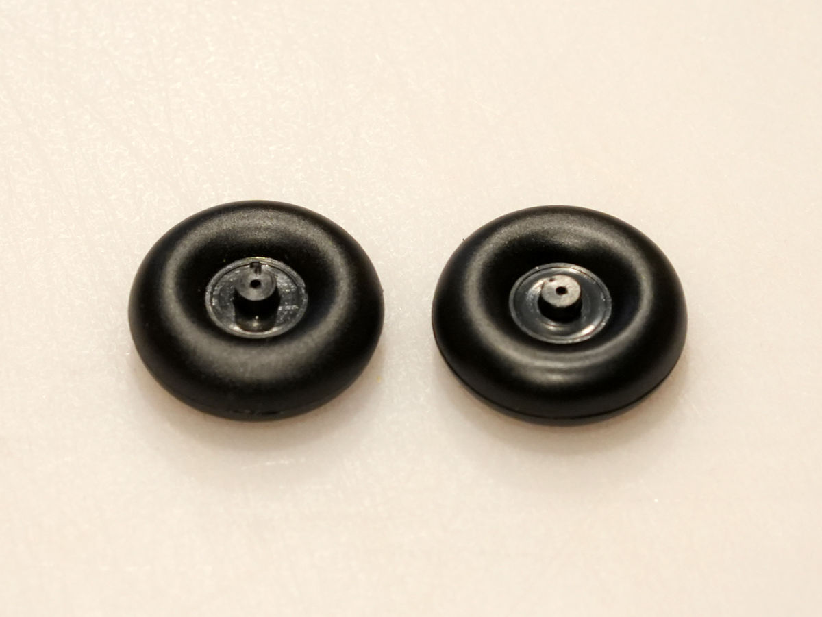 25mm Plastic Wheels (Pair)