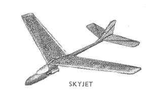 KK Skyjet-50 - 18'' Replica Balsa Kit