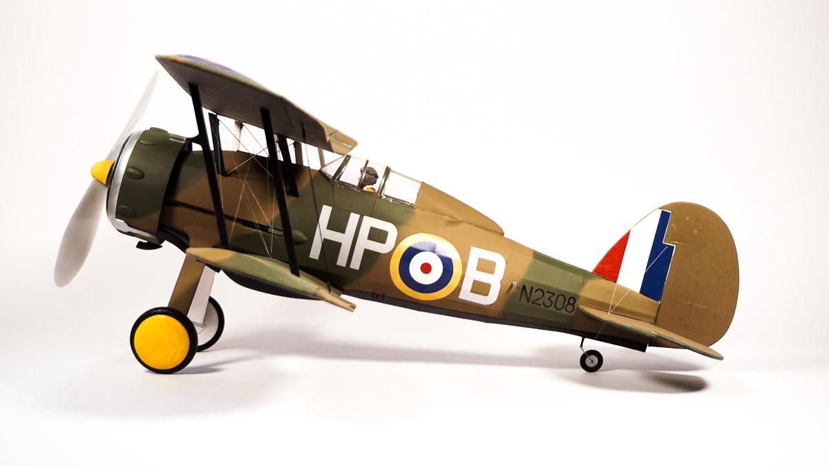 Gloster Gladiator | 21.5'' Balsa Kit