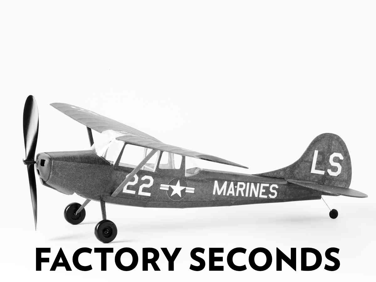 Factory Seconds Cessna Bird Dog Balsa Kit