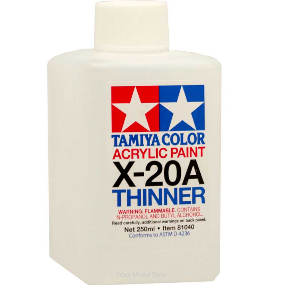 Tamiya Color Acrylic Paint X-20A Thinner 250ml