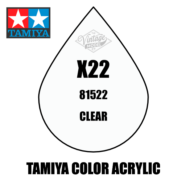 Tamiya Mini X-22 Gloss Clear 10ml