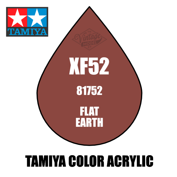 Tamiya Mini XF-52 Flat Earth 10ml Acrylic Paint