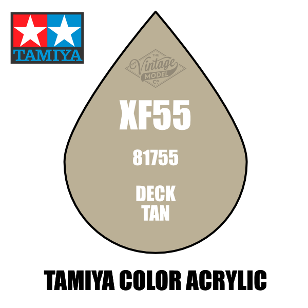 Tamiya Mini XF-55 Flat Deck Tan 10ml Acrylic Paint