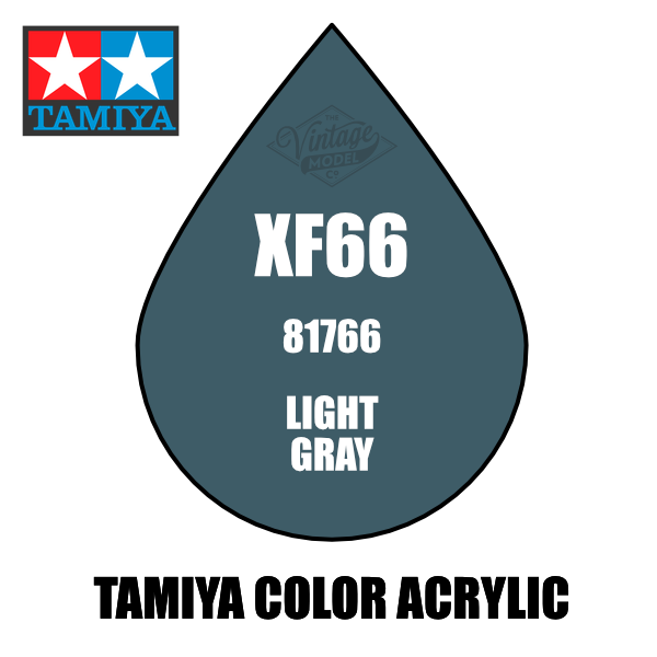 Tamiya Mini XF-66 Flat Light Grey 10ml Acrylic Paint