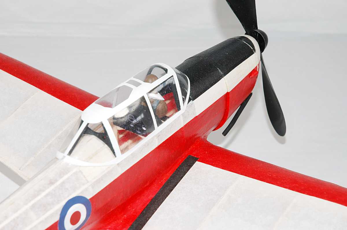 de Havilland DHC-1 Chipmunk | 21'' Balsa Kit